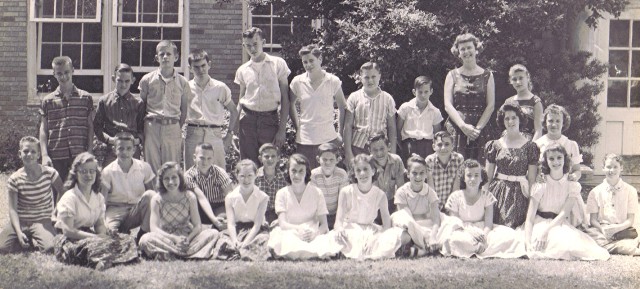 Mrs. Belfower's class 1958